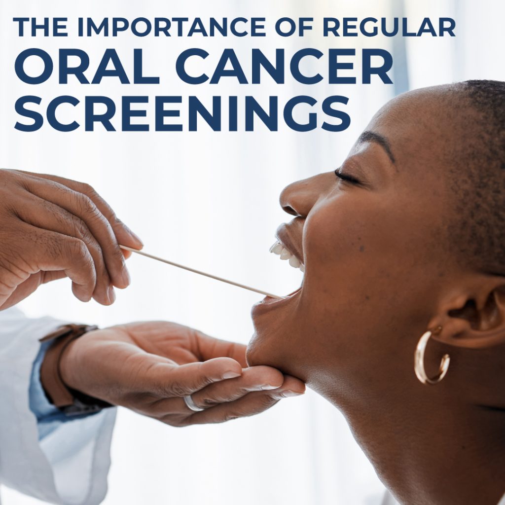 Highlands dentist, Dr. Tyler Twiss at Twiss Dental, shares reasons why oral cancer screenings are crucial to one’s oral health. Read on to learn how they can help protect your smile.